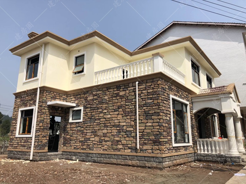 南充高坪自建房施工主體完工