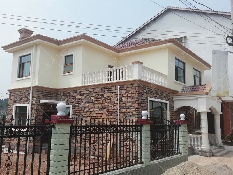 南充高坪自建房施工整體完工