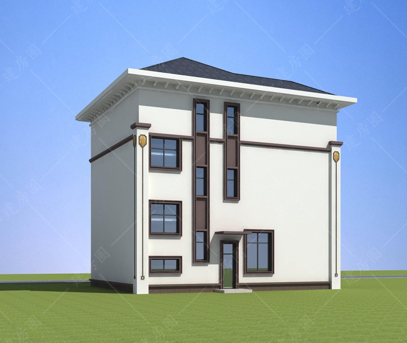 歐式自建別墅效果圖