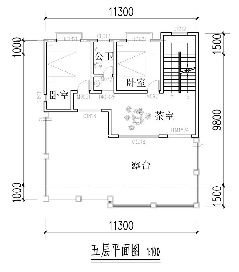 農村房子平面圖