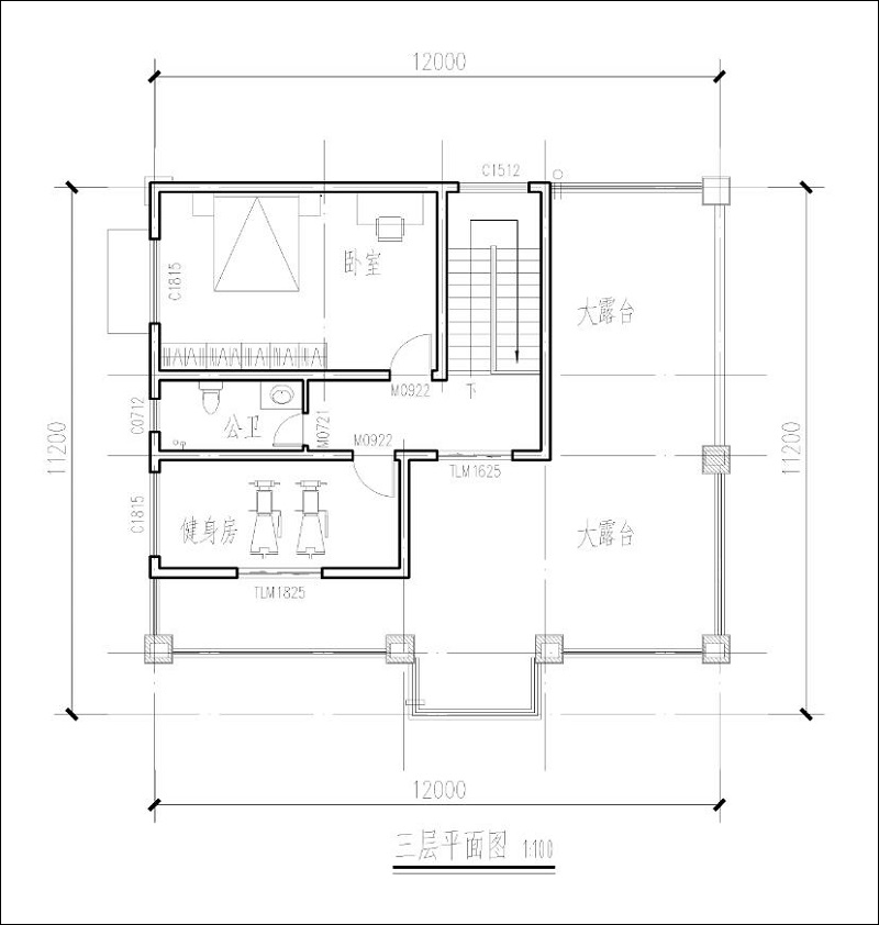 農(nóng)村自建房120平米設計圖