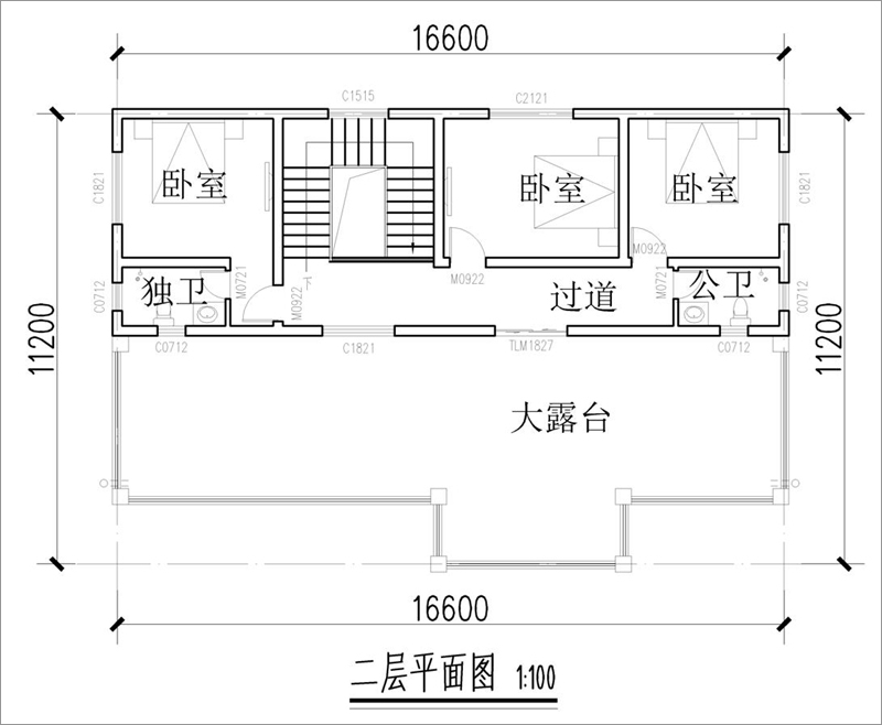 自建房屋設(shè)計(jì)平面圖