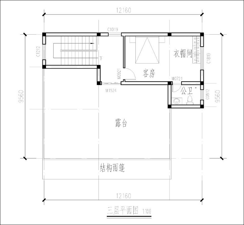 三樓平面圖
