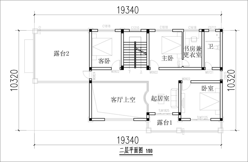 現(xiàn)代風(fēng)格別墅設(shè)計(jì)平面圖