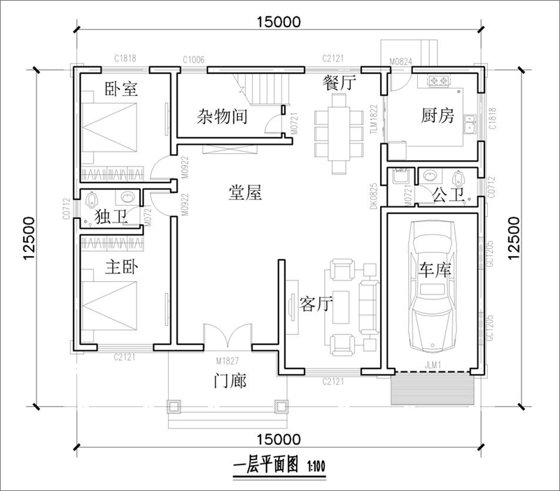 農(nóng)村現(xiàn)代別墅互信圖