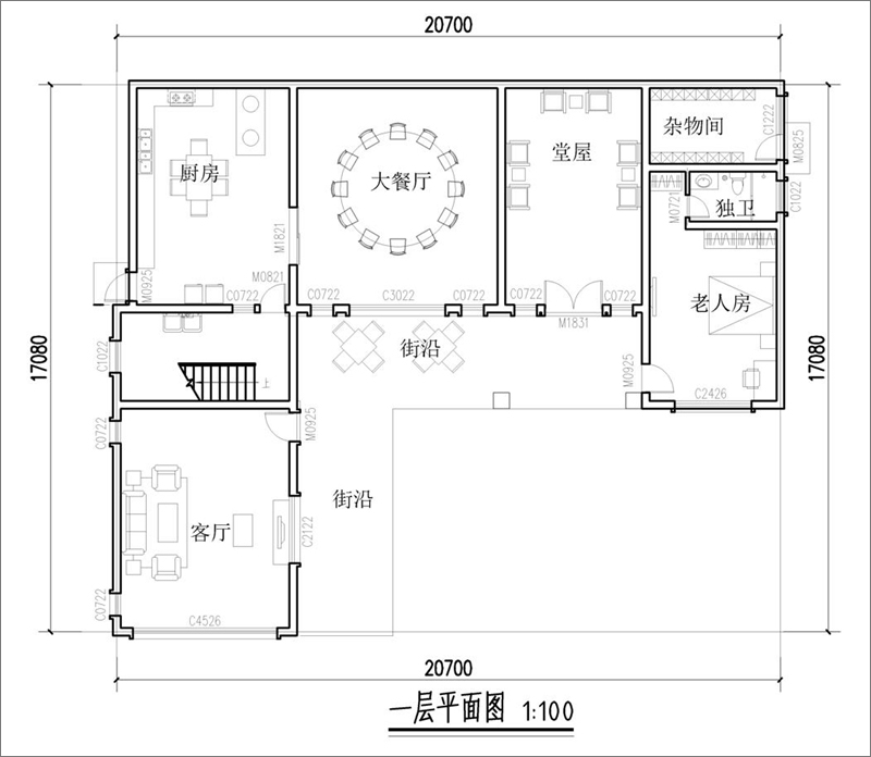 農村樓房戶型圖設計圖