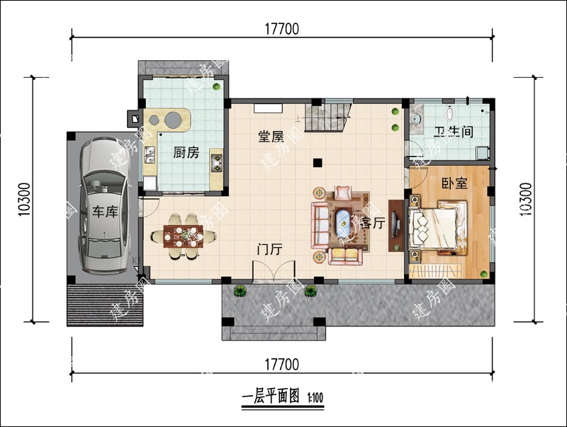 農(nóng)村二層自建房戶型圖
