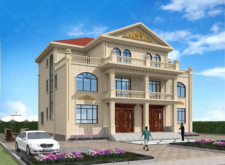 達(dá)州大竹雙拼自建房設(shè)計(jì)，兄弟共建奔小康