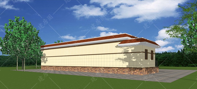 自建房一層外觀圖