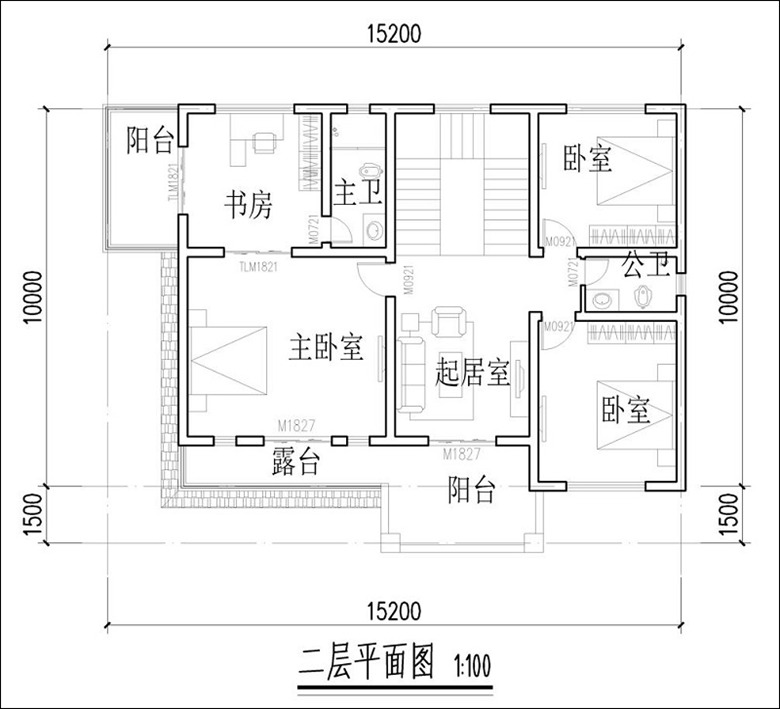 二層平面圖