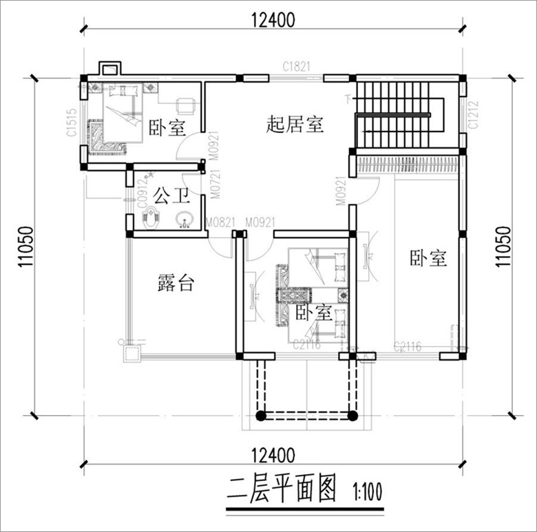 二層蓋房設計圖