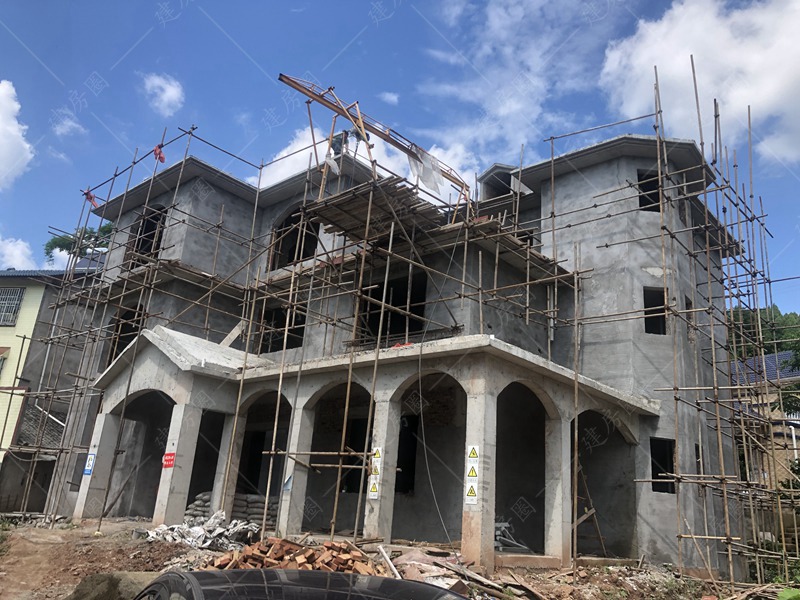 農(nóng)村自建房外墻施工