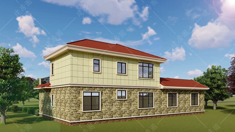 農(nóng)村自建房屋外觀圖片