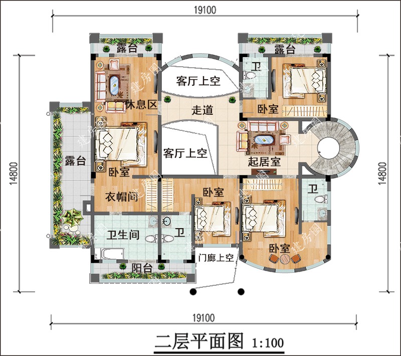 二層平面圖