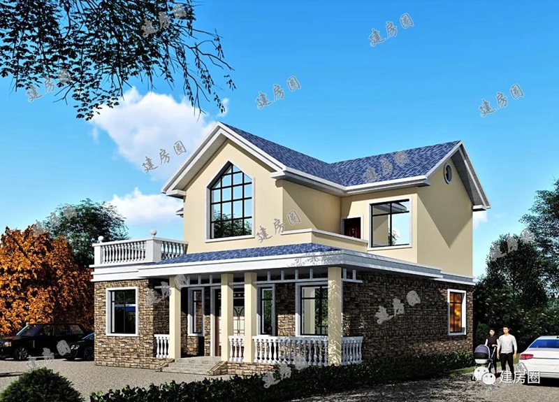 一層半自建房設(shè)計(jì)圖