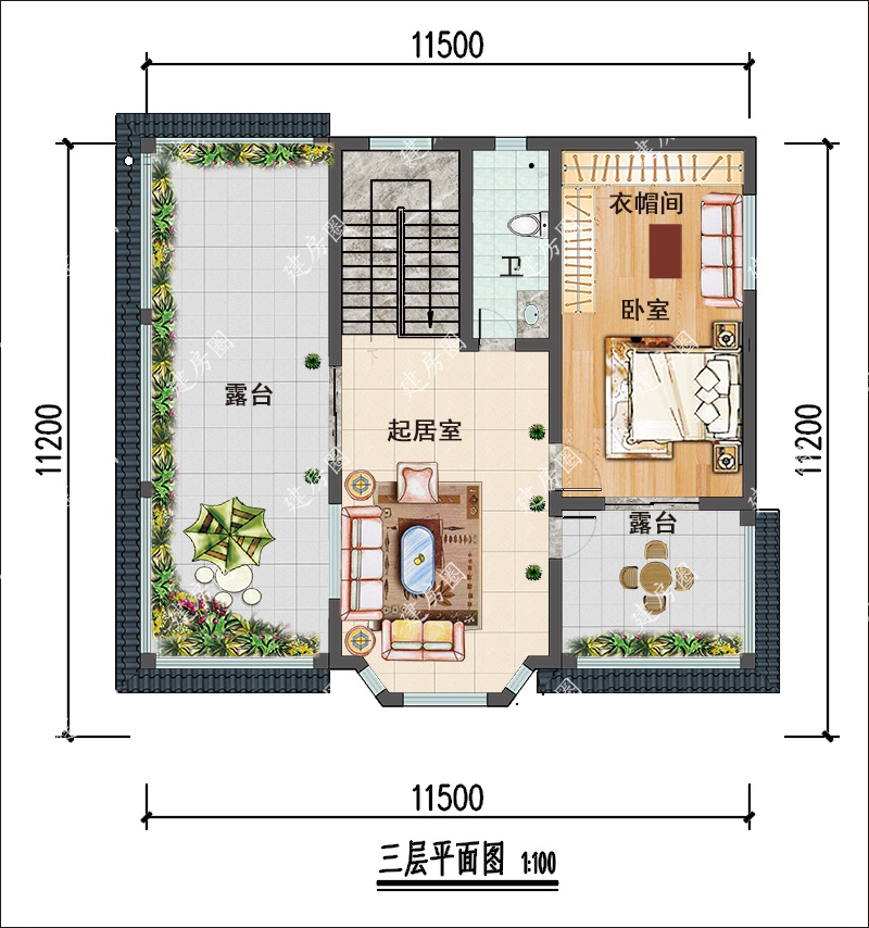 農(nóng)村蓋房設(shè)計(jì)戶型圖