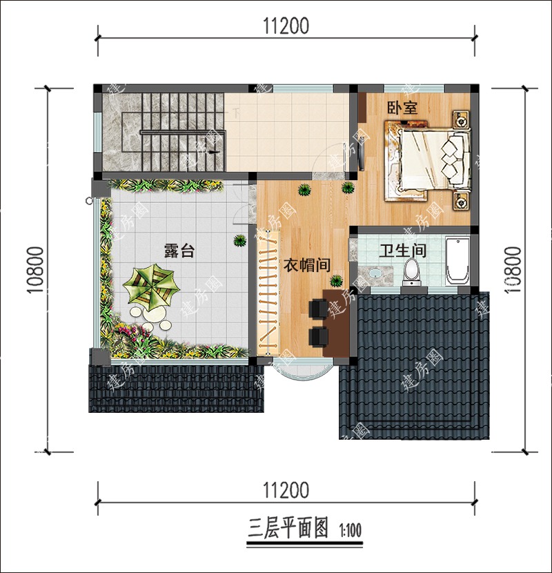 農(nóng)村三層房屋設(shè)計(jì)圖