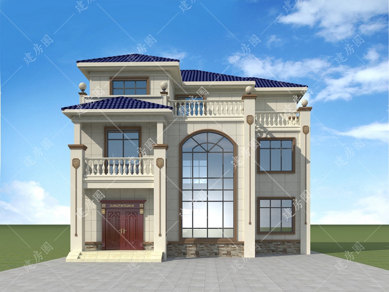 農(nóng)村自建房二層半設(shè)計(jì)圖