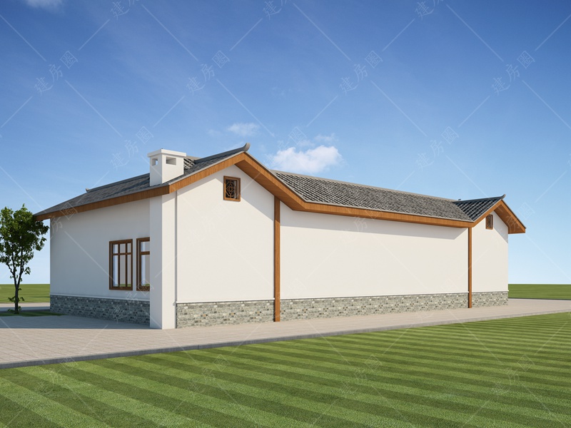 農(nóng)村一層自建房外觀圖片