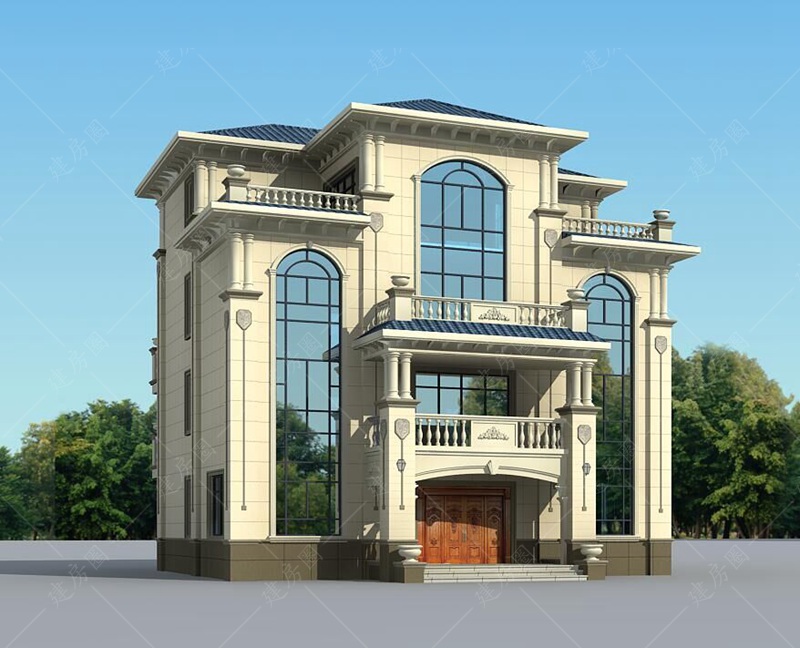 農(nóng)村四層自建房設(shè)計(jì)效果圖