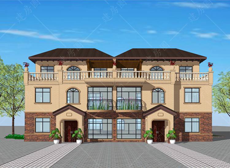 農(nóng)村兩兄弟建房怎么設計比較好?建在一起還是分開建呢？