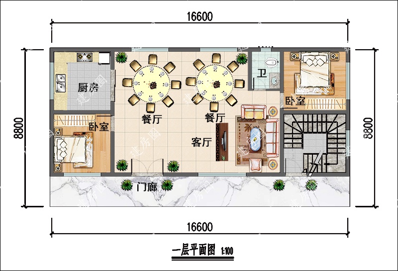 一層平面設(shè)計(jì)圖