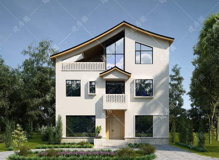 自建房外觀圖
