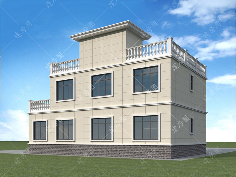 15x10米自建房外觀圖片