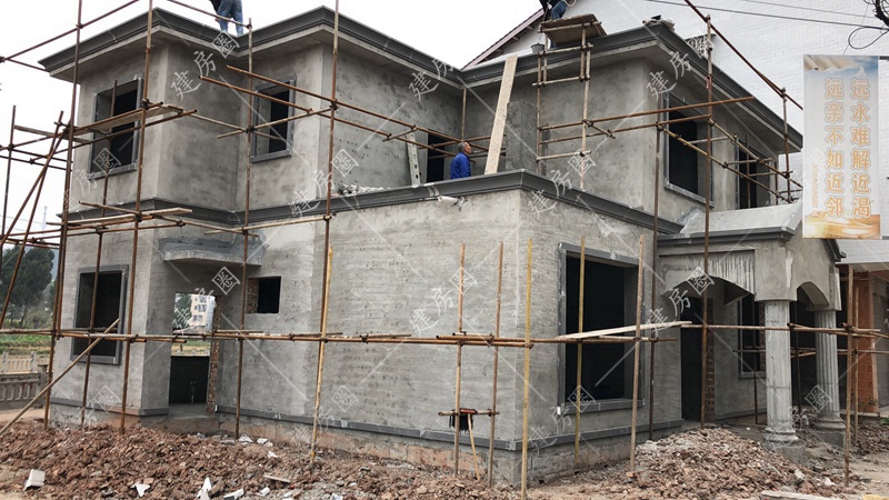 自建房主體抹灰