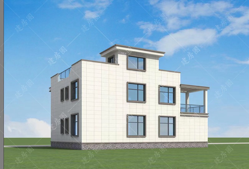 農(nóng)村現(xiàn)代自建房外觀圖片