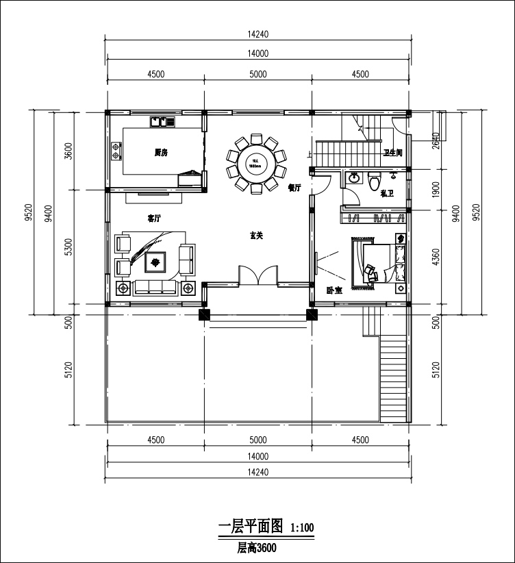 二層戶型圖