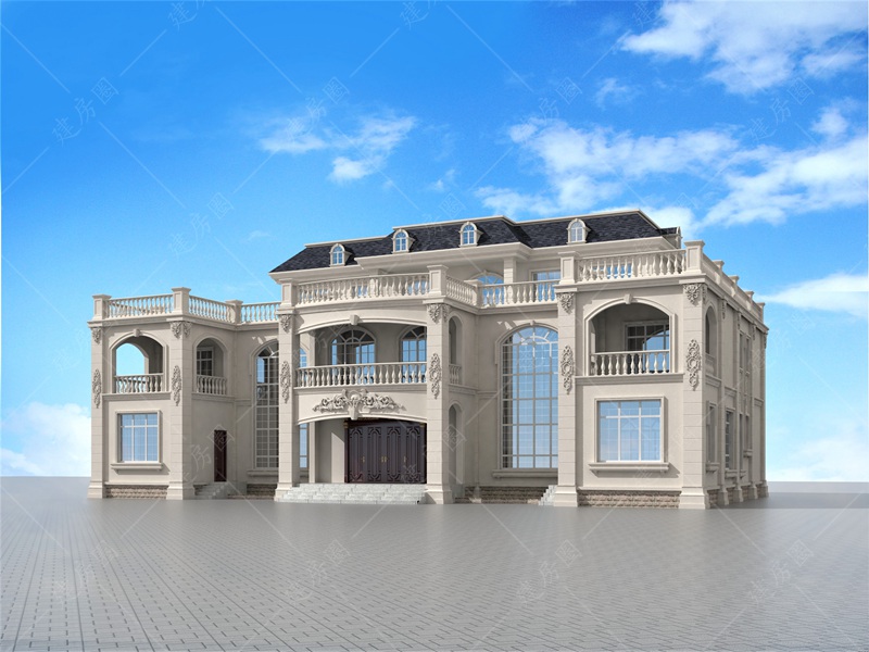 800平方自建房外觀圖片
